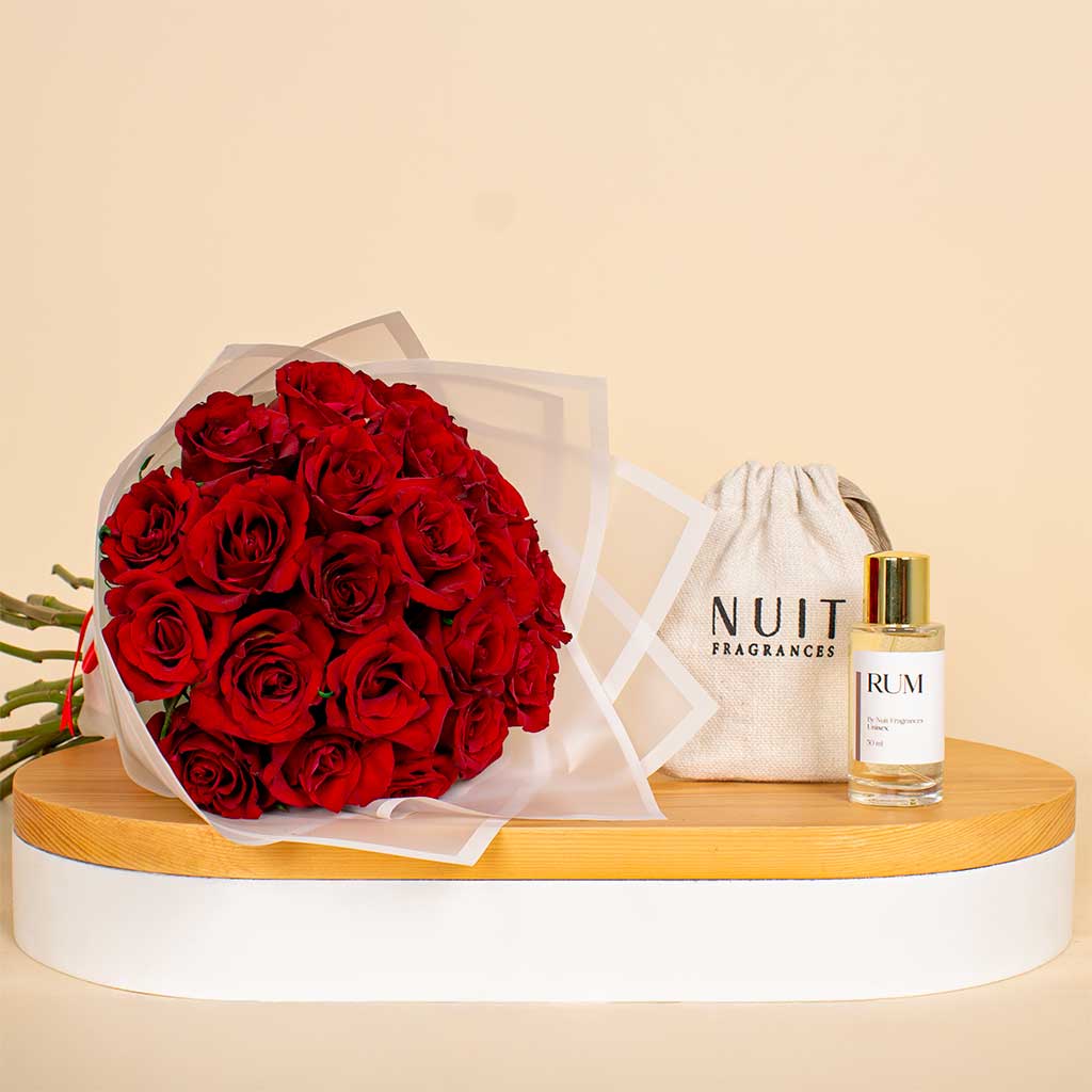 Flowrista Online Flowers Shop نيوت للعطور رم | 20 وردة حمراء
