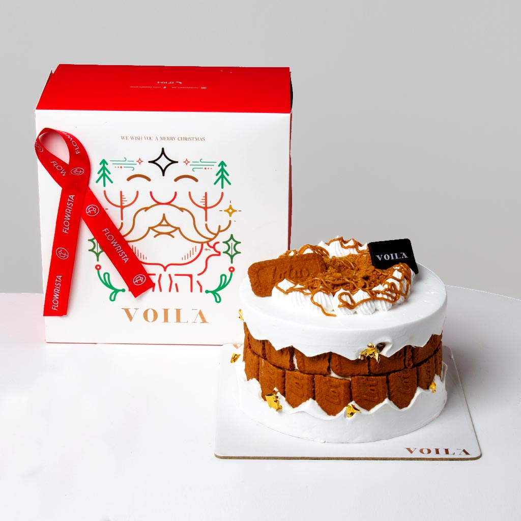 Voila lotus cake flowrista your best way to same day flowers delivery