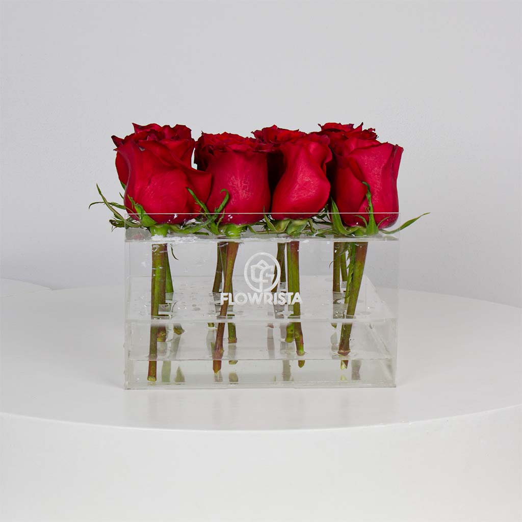 Flowrista Online Flowers Shop احمر نقي II