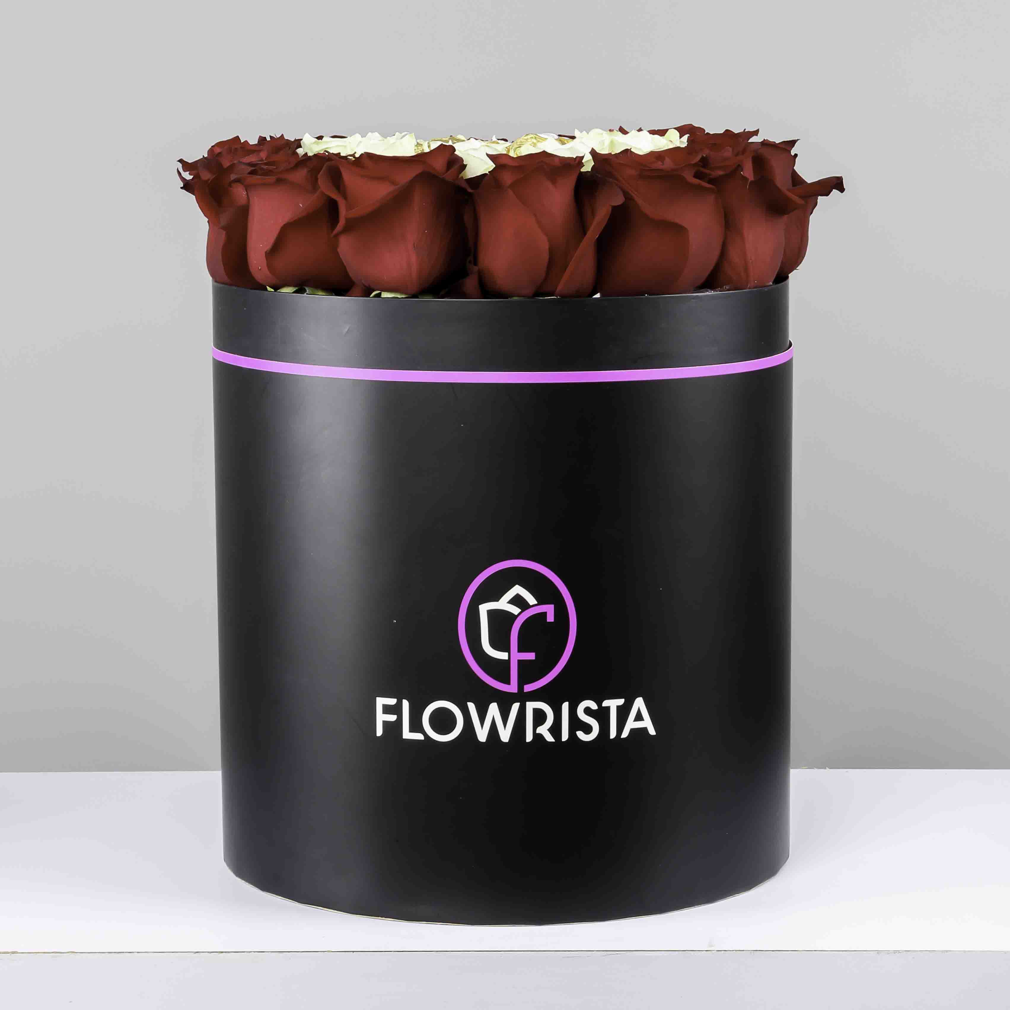 Roses Cylinder and Chocolate