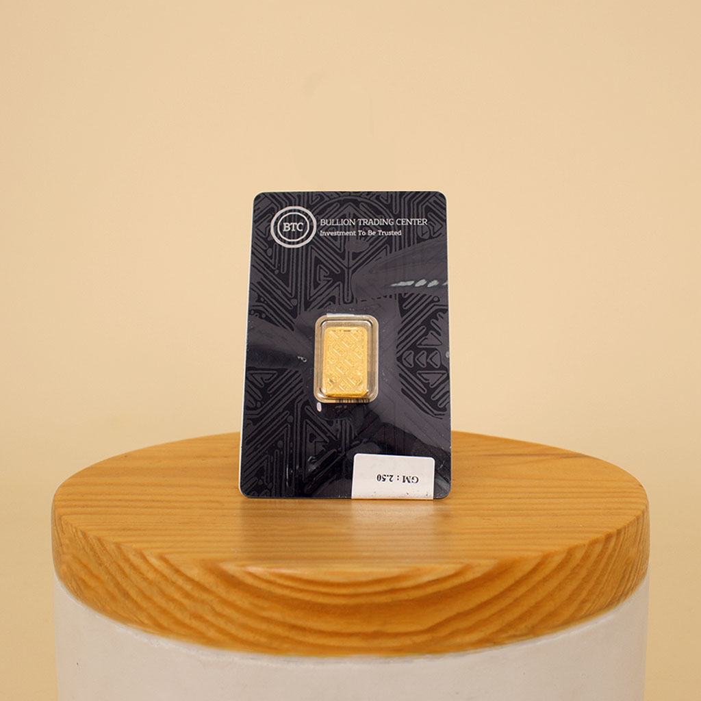 Flowrista Online Flowers Shop BTC 2.5g Gold Ingot